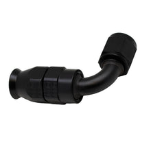 Load image into Gallery viewer, DeatschWerks 6AN Female Swivel 90-Degree Hose End PTFE (Incl 1 Olive Insert) - Anodized Matte Black DeatschWerks DWK6-02-0852-B