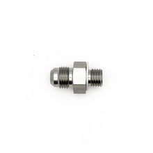 Load image into Gallery viewer, DeatschWerks 6AN Male Flare To M12 X 1.5 Male Metric Adapter  (Incl. Crush Washer) - Black Ops Auto Works