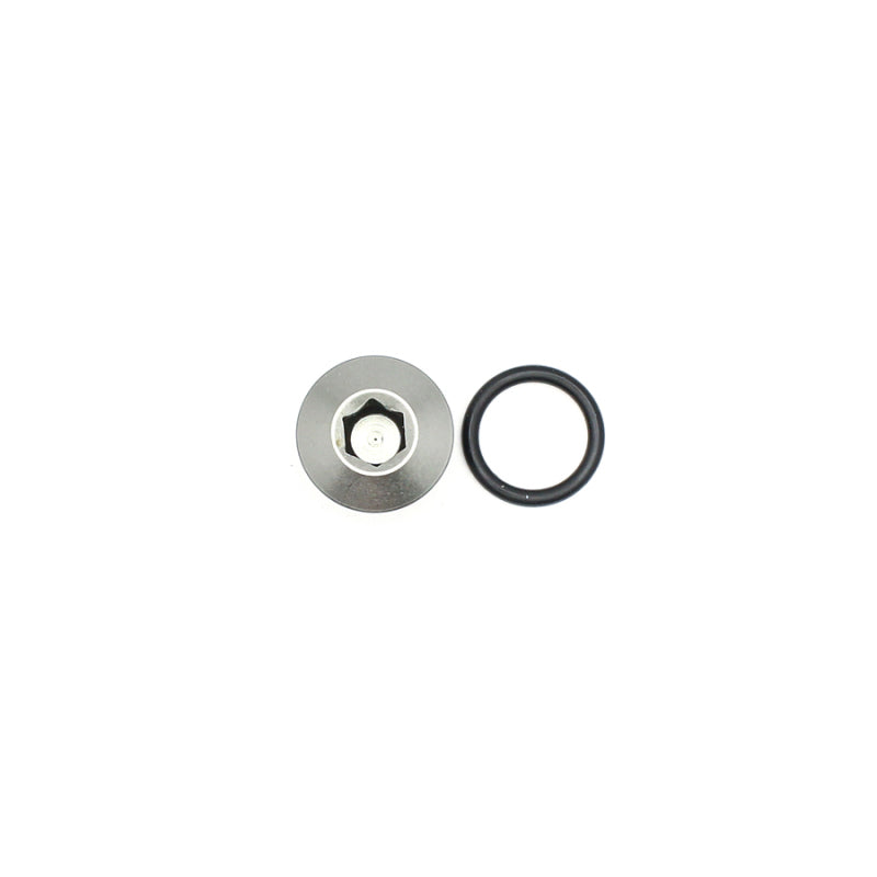 DeatschWerks 6AN ORB Male Plug Low Profile Internal Allen/Hex (Incl. O-Ring) - Black Ops Auto Works