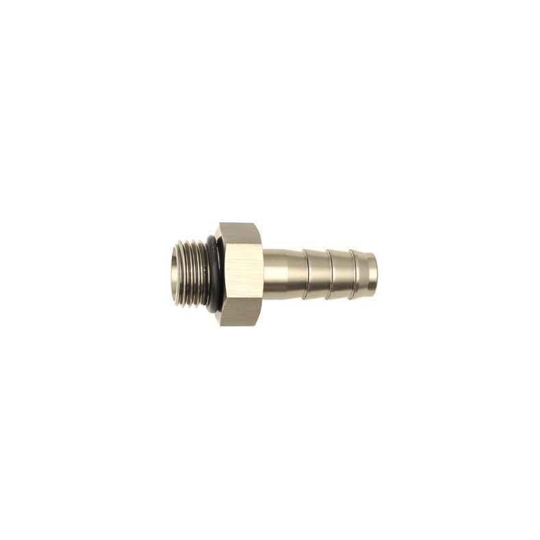 DeatschWerks 6AN ORB Male To 3/8in. Male Triple Barb Fitting (Incl. O-Ring) - Black Ops Auto Works