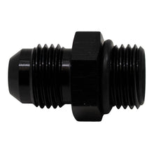Load image into Gallery viewer, DeatschWerks 6AN ORB Male to 6AN Male Flare Adapter (Incl O-Ring) - Anodized Matte Black - Black Ops Auto Works
