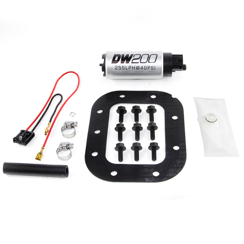DeatschWerks 84-85 Chevy Corvette 5.7L DW200 255 LPH In-Tank Fuel Pump w/ Install Kit - Black Ops Auto Works