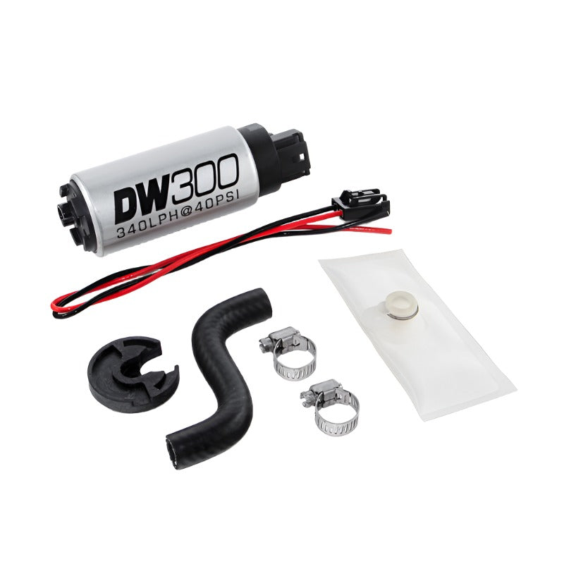 DeatschWerks 85-97 Ford Mustang DW300 320 LPH In-Tank Fuel Pump w/ Install Kit - Black Ops Auto Works
