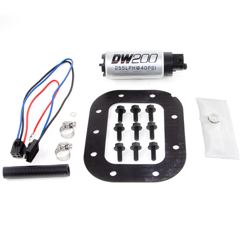 DeatschWerks 86-89 Chevy Corvette 5.7L DW200 255 LPH In-Tank Fuel Pump w/ Install Kit - Black Ops Auto Works