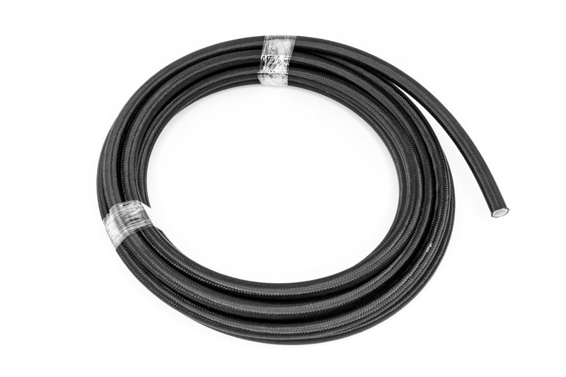 DeatschWerks 8AN Black Nylon Braided PTFE Hose 20 Feet - Black Ops Auto Works