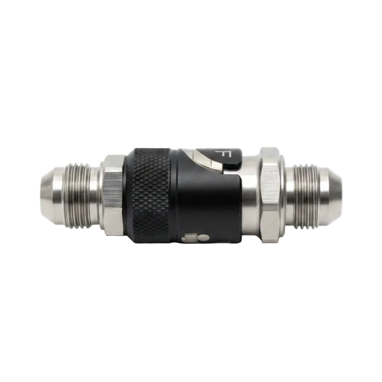 DeatschWerks 8AN quick disconnect dry break fitting set
