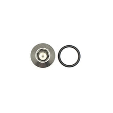 Load image into Gallery viewer, DeatschWerks 8AN ORB Male Plug Low Profile Internal Allen/Hex (Incl O-Ring) Anodized Matte Black - Black Ops Auto Works