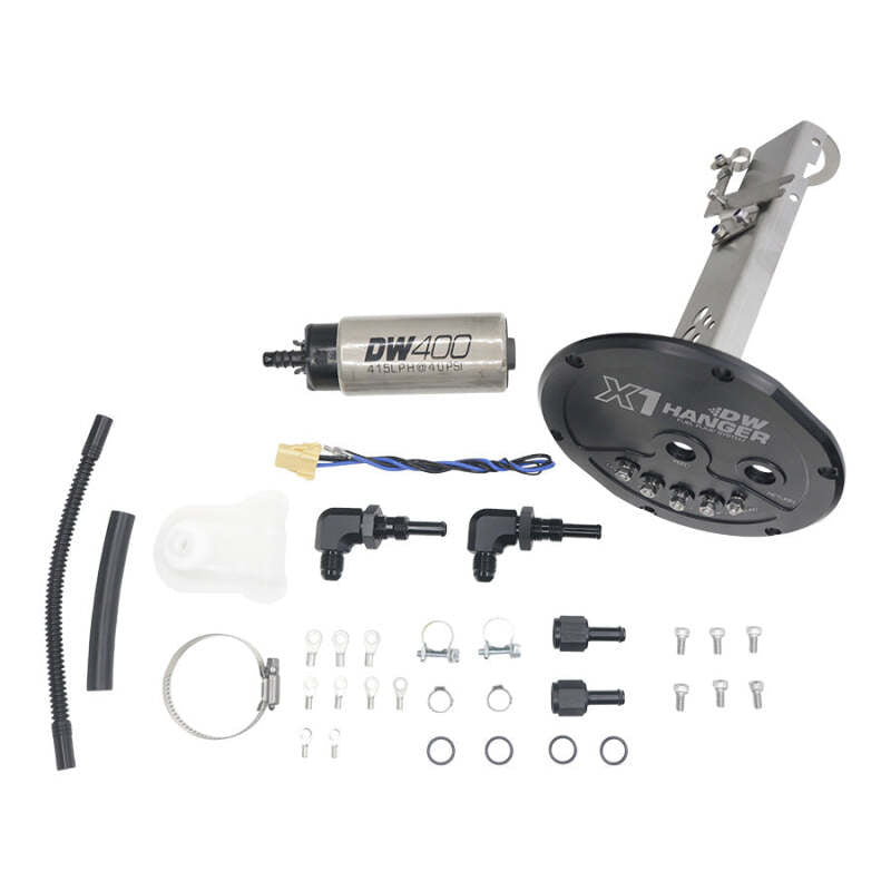 DeatschWerks 9-401-7020 X1 fuel pump module with DW400 pump and installation hardware
