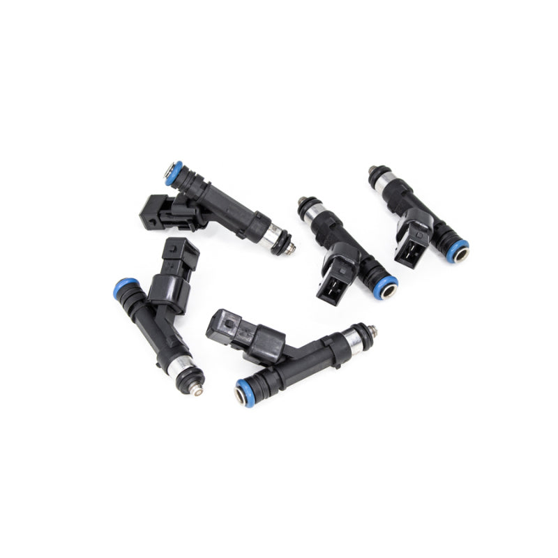 DeatschWerks 92-08 Volvo L5 Turbo White Block 650cc Injectors - Set of 5 - Black Ops Auto Works