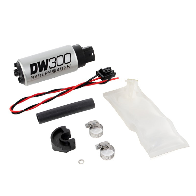 DeatschWerks 94+ Nissan 240sx/Silvia S14/S15 DW300 340 LPH In-Tank Fuel Pump w/ Install Kit - Black Ops Auto Works