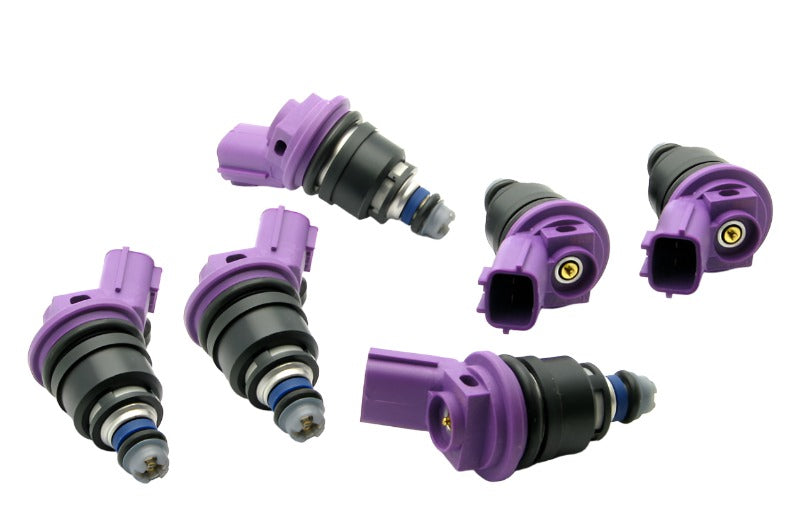 DeatschWerks 96-99 Nissan I30 VQ30 / RB25DET / Maxima VQ30de / 300zx 740cc Side Feed Injectors - Black Ops Auto Works