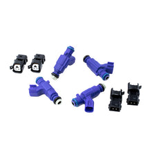 Load image into Gallery viewer, DeatschWerks 01-08 Honda Civic D17/R18 450CC Top Feed Injectors - DeatschWerks DWK13U-01-0450-4