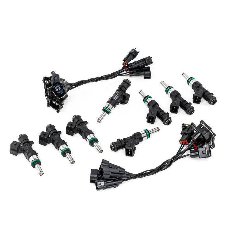 DeatschWerks 2015-2017 Dodge Charger/Challenger Hellcat 1100cc Top Feed Injectors (Set of 8) - DeatschWerks DWK17MX-03-1100-8
