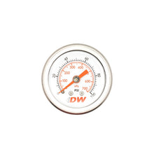 Load image into Gallery viewer, DeatschWerks 0-100 PSI 1/8in NPT Mechanical Fuel Pressure Gauge - DeatschWerks DWK6-01-G