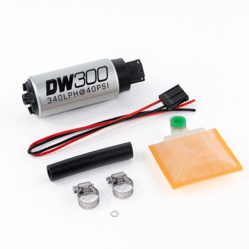 DeatschWerks 320 LPH In-Tank Fuel Pump w/ Universal Set Up Kit - DeatschWerks DWK9-301-1000