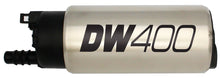 Load image into Gallery viewer, DeatschWerks 415LPH DW400 In-Tank Fuel Pump w/ Universal Set Up Kit - DeatschWerks DWK9-401-1001