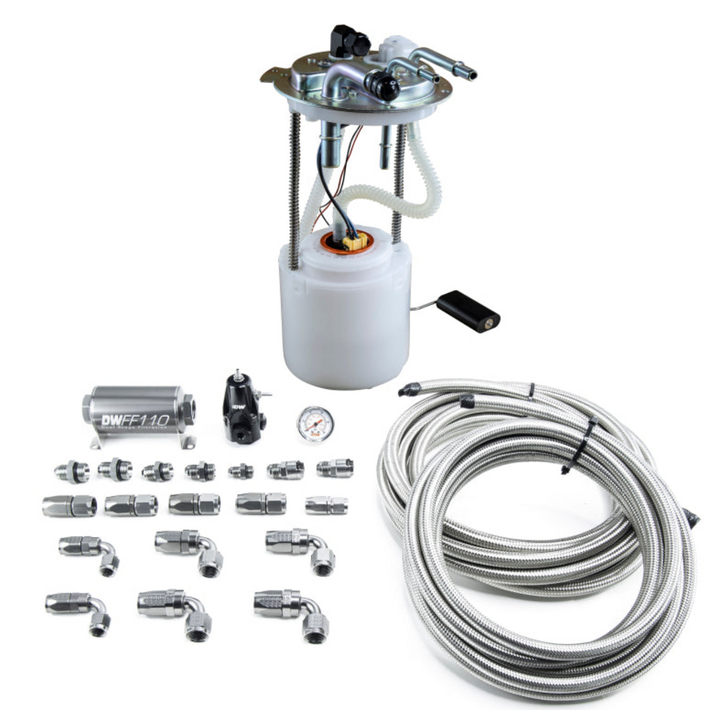 DeatschWerks 05-19 Yukon/Tahoe/Suburban DW400 Pump Module - Black Ops Auto Works