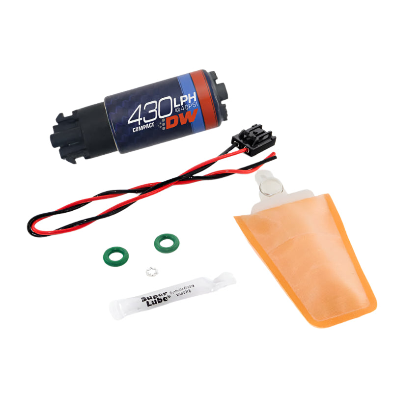 DeatschWerks 05-10 Scion TC DW430C 430lph Compact Fuel Pump with Clips - DeatschWerks DWK9-439-1006