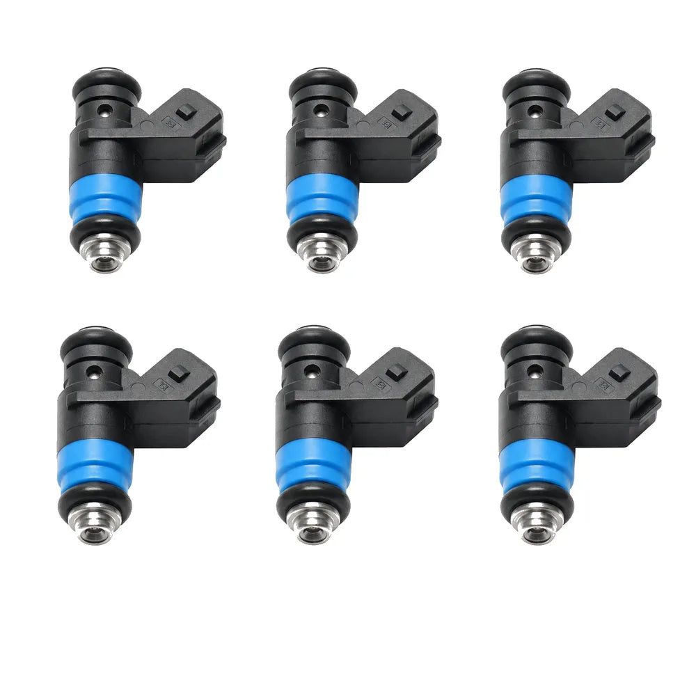 DeatschWerks Universal Set of 6 60lb (630cc/min) Injectors - DeatschWerks DWKFI114962-60S-6