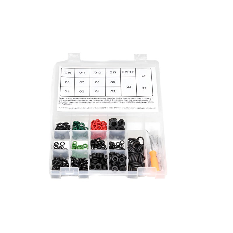 Deatschwerks Master Shop Injector O-Ring Kit (500 Pieces) - Black Ops Auto Works