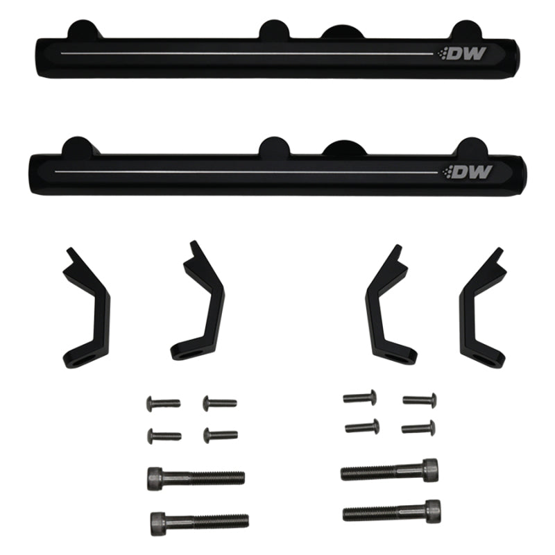 DeatschWerks Nissan VQ Top Feed Conversion Fuel Rail - Black Ops Auto Works