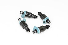 Load image into Gallery viewer, DeatschWerks Universal 450cc Low Impedance 11mm Upper Injector - Set of 4 - Black Ops Auto Works