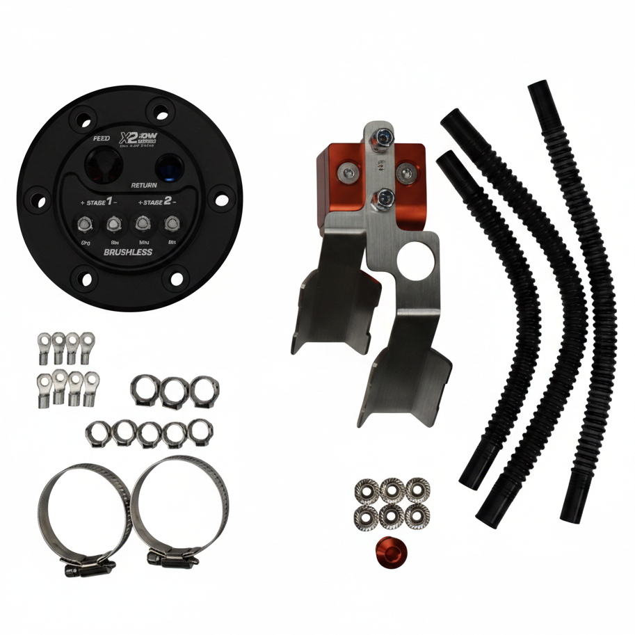 DeatschWerks X2 pump hanger for Honda Civic and Acura Integra