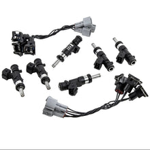 Load image into Gallery viewer, DeatschWerks 17MX-11-0600-6 600cc injector set full view