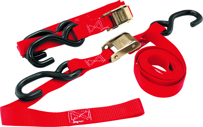 BKM100513-BikeMaster Tiedown Integrated Softhook - Red-Cargo Tie-Downs-Bike Master