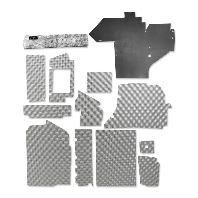 DEI 14-22 Kawasaki Teryx SXS Heat Shield Kit - Black Ops Auto Works