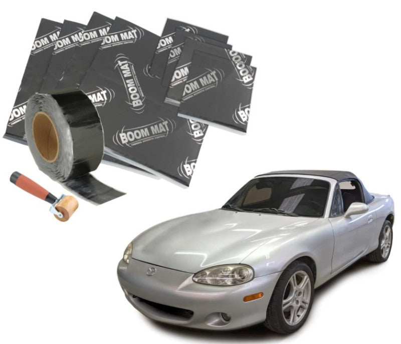 DEI 90-05 Mazda Miata NA & NB Interior Floor Vibration Damping Material Kit - Black Ops Auto Works