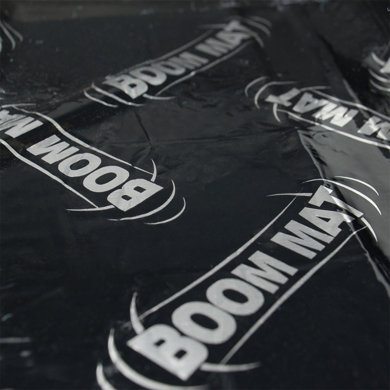 DEI Boom Mat Damping Material - 12in x 12-1/2in (2mm) - 2.1 sq ft - 2 Sheets - Black Ops Auto Works
