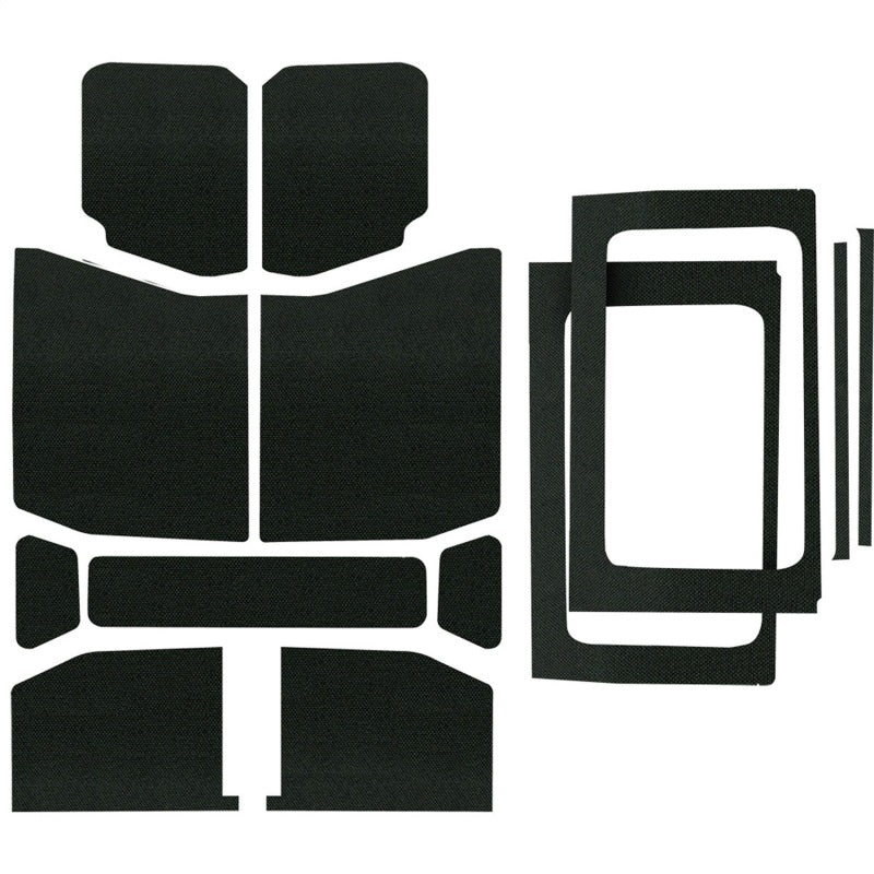 DEI 50178 Wrangler JL 4-Door - Black Original Finish Complete Headliner Kit - DEI 50178