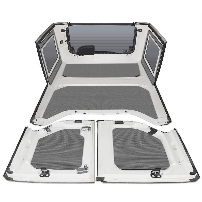DEI 50291 2011-2018 Wrangler JK 4-Door - Gray Original Finish Complete Headliner Kit - DEI 50291