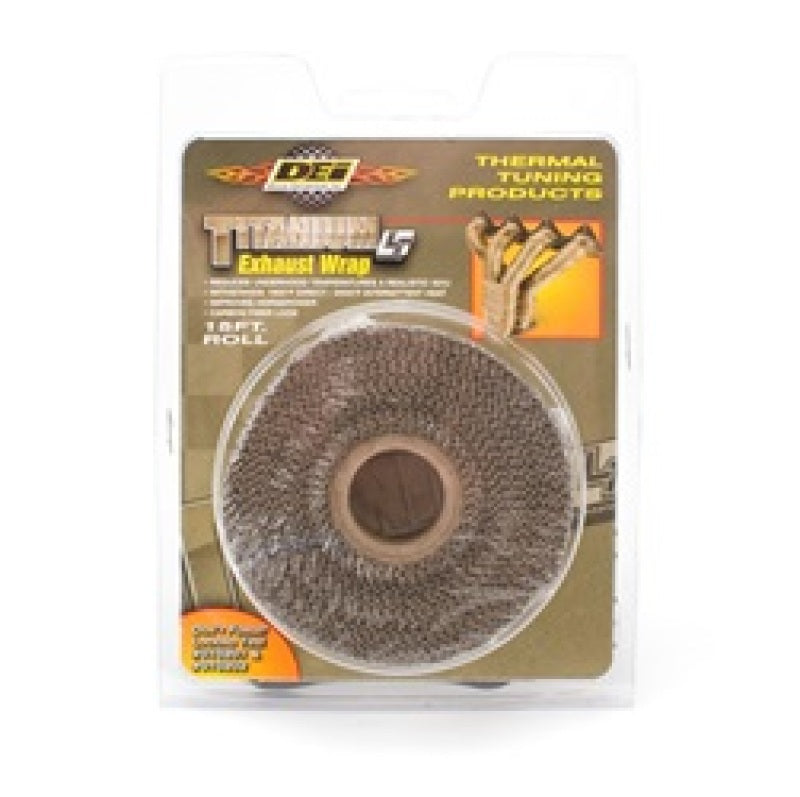 DEI Exhaust Wrap 1in x 15ft - Titanium - Black Ops Auto Works