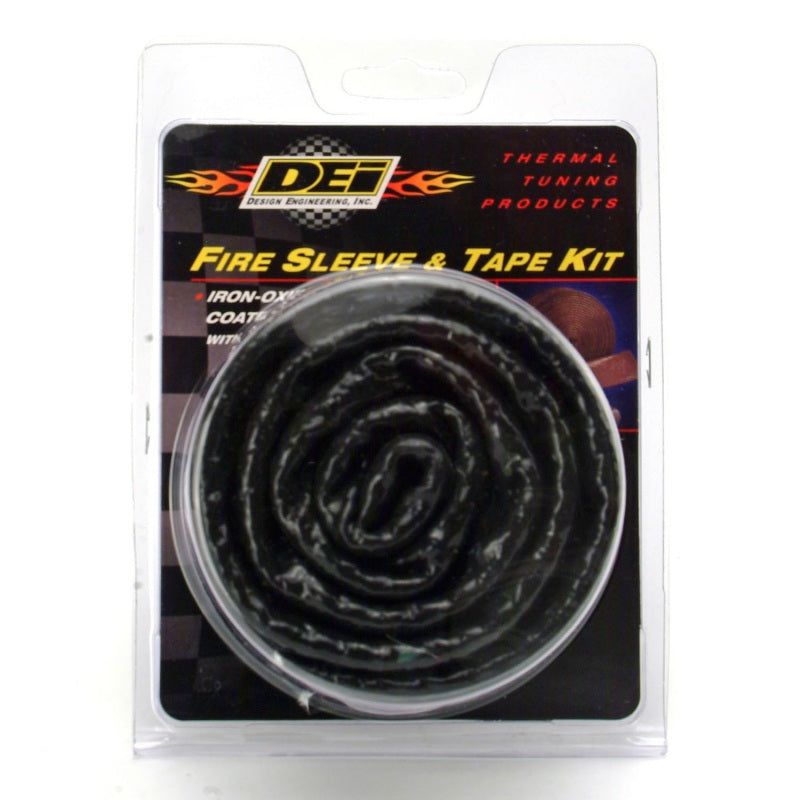 DEI Fire Sleeve and Tape Kit 1in I.D. x 3ft - Black Ops Auto Works