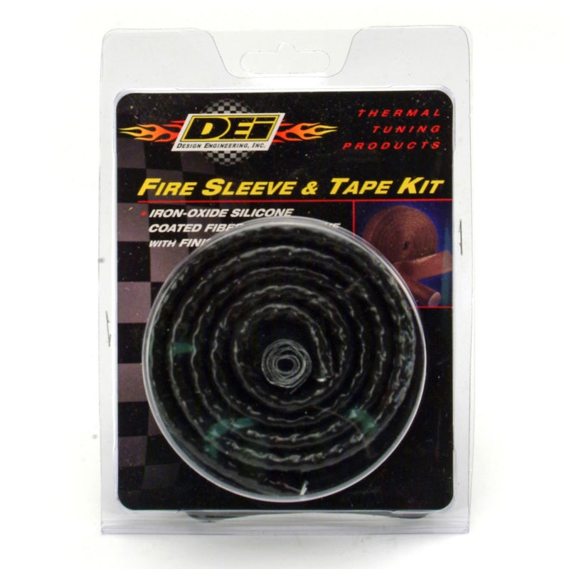 DEI Fire Sleeve and Tape Kit 3/8in I.D. x 3ft - Black Ops Auto Works