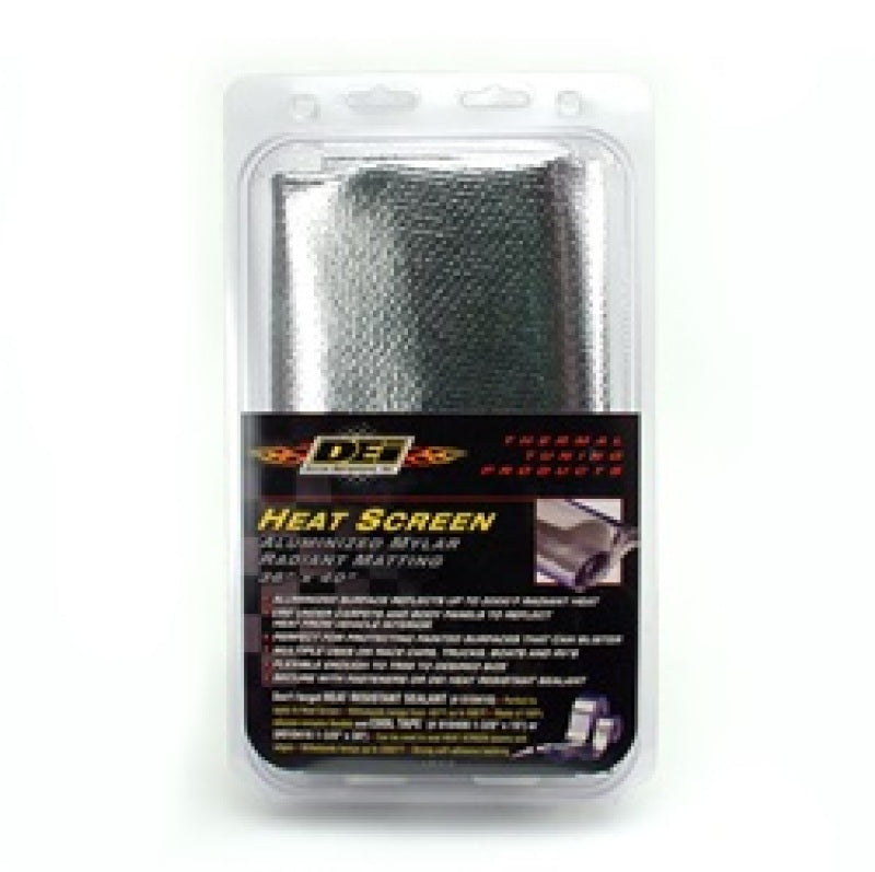 DEI Heat Screen 36in x 40in - Mylar Radiant Glass Fiber Matting - Black Ops Auto Works