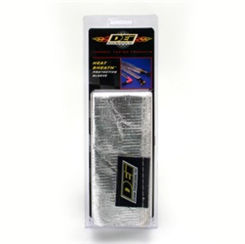 DEI Heat Sheath 1-1/2in I.D. x 3ft - Aluminized Sleeving - Sewn Edge - Black Ops Auto Works