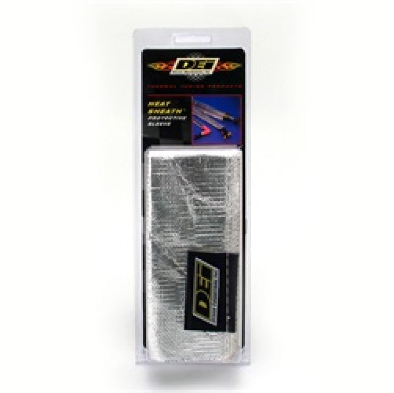 DEI Heat Sheath 1-1/4in I.D. x 3ft - Aluminized Sleeving - Sewn Edge - Black Ops Auto Works
