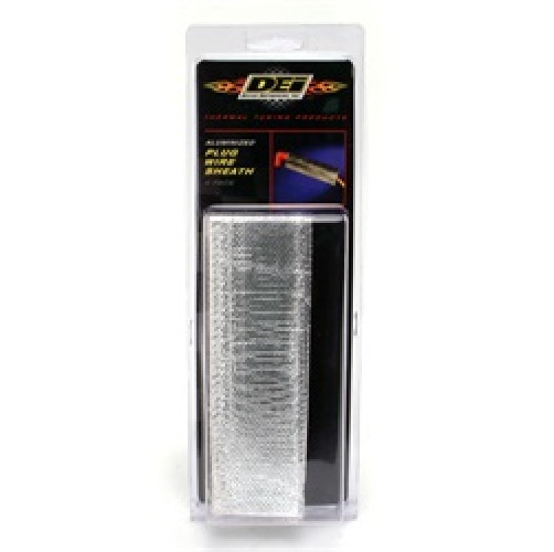 DEI Plug Wire Sheath 3/4in x 6in - 4-pack - Aluminum - Black Ops Auto Works