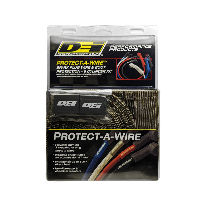 DEI DEI Protect-A-Boot and Wire Kit 8 Cylinder - Titanium