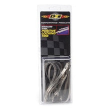 Load image into Gallery viewer, DEI Stainless Steel Positive Locking Tie 1/4in (7mm) x 9in - 8 per pack - Black Ops Auto Works