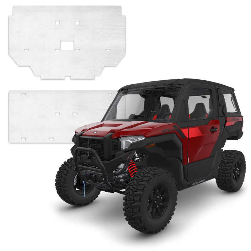 Installed in Polaris Xpedition ADV roof interior