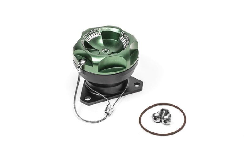 RAD20-1197-V-Radium Engineering FCST-X 3-Bolt Direct Mount Fill Neck And Cap - Vented-Filler Necks-Radium Engineering