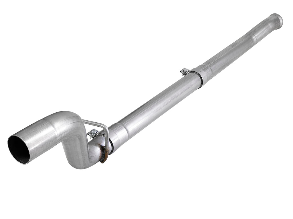 aFe aFe MACH Force-Xp 2-1/2in 409 Stainless Steel Mid-Pipe w/Resonator Delete 18+ Jeep Wrangler JL 3.6L