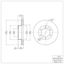 Load image into Gallery viewer, DFC DFC 00-07 Toyota Sequoia Front Brake Rotor