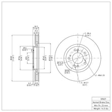 Load image into Gallery viewer, DFC DFC 00-09 Honda S2000 Front Brake Rotor