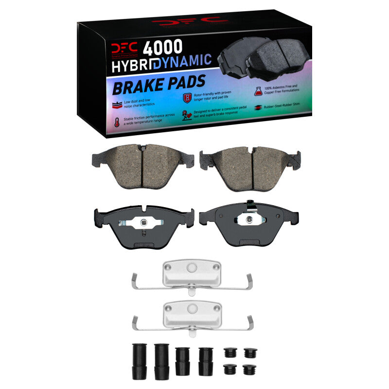 DFC DFC 02-13 BMW 650I CONVERTIBLE Front 4000 HybriDynamic Brake Pads and Hardware Kit