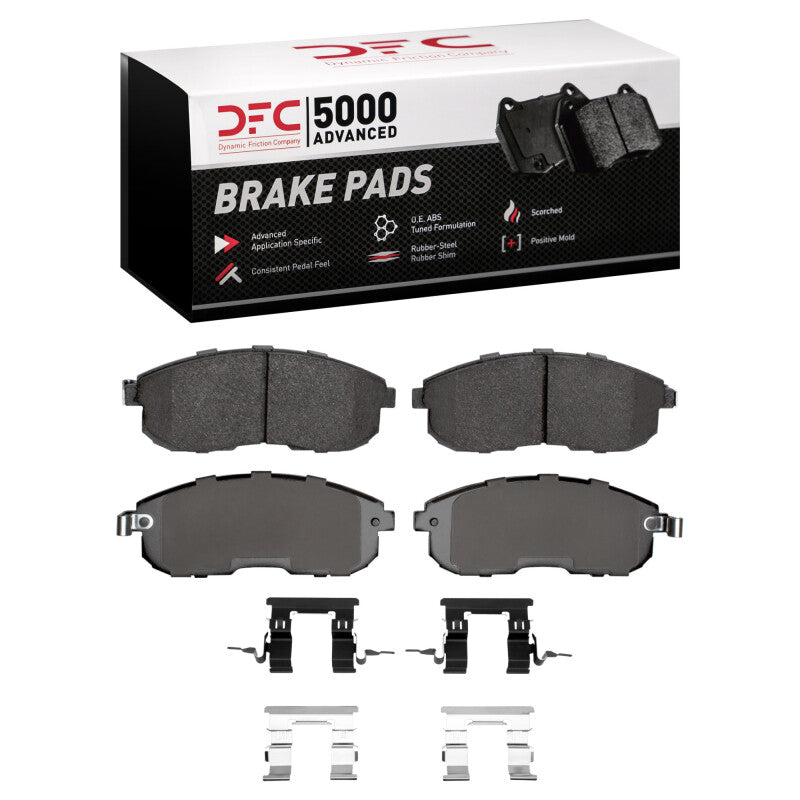 DFC DFC 02-19 Infiniti I35 Front 5000 Advanced Ceramic Brake Pads and Hardware Kit